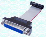 D-SUB 25P to IDE HP26P